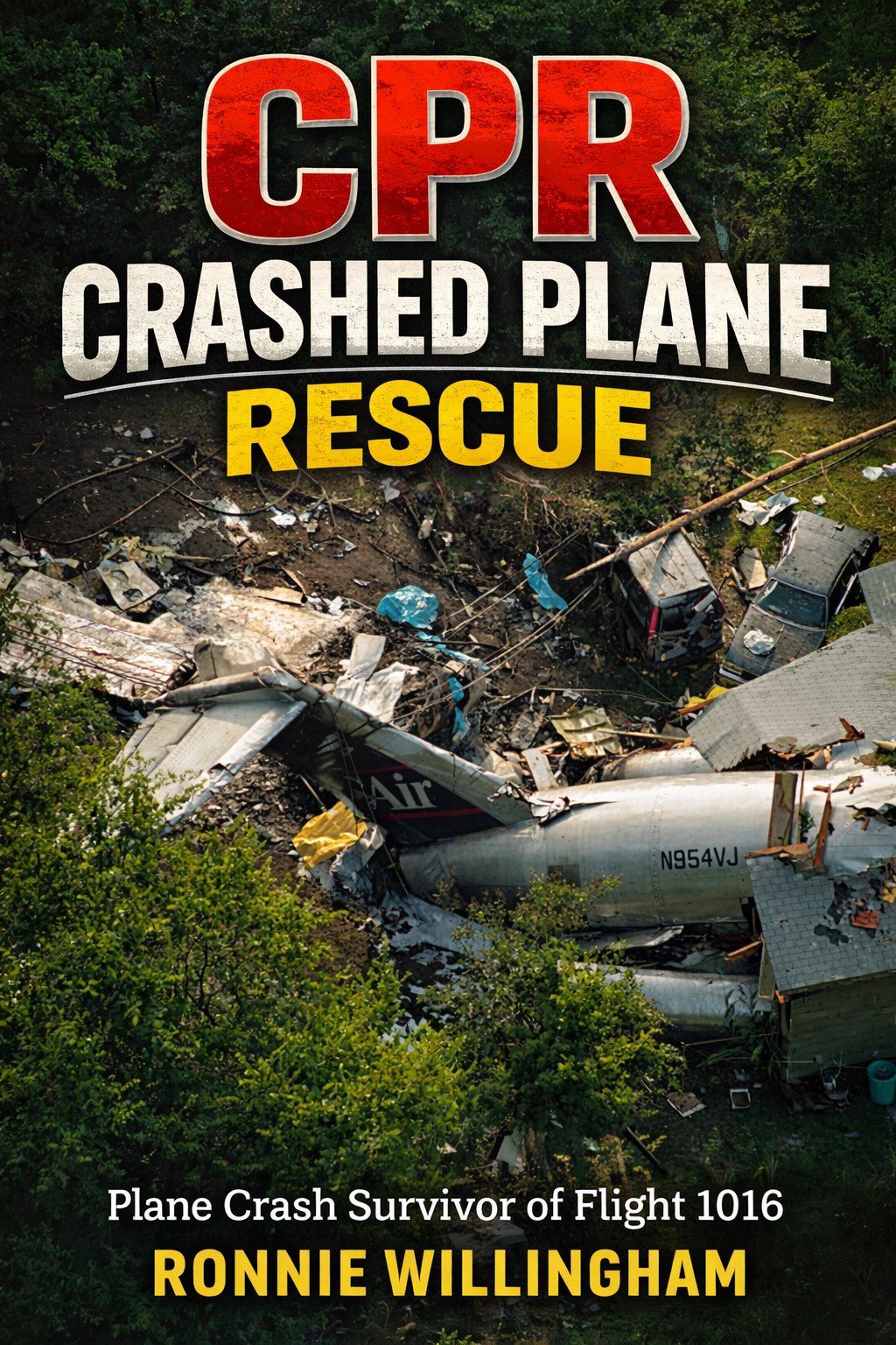 CPR Crashed Plane Rescue book cover