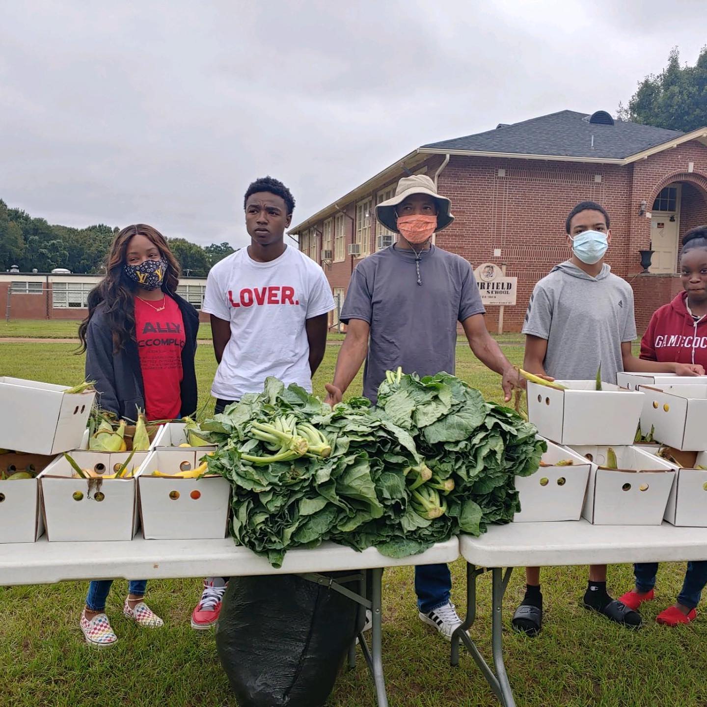 Recovered produce ready for community distribution